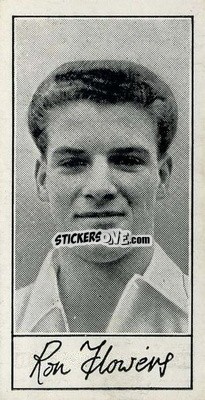Sticker Ron Flowers - Famous Footballers (A4) 1956
 - Barratt & Co.

