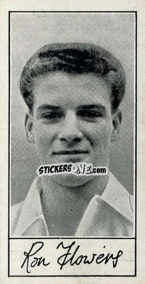 Sticker Ron Flowers - Famous Footballers (A4) 1956
 n. 39 - Barratt & Co.

