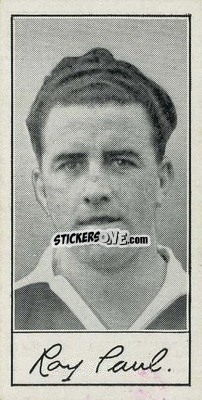 Sticker Roy Paul - Famous Footballers (A4) 1956
 - Barratt & Co.
