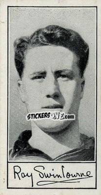 Sticker Roy Swinbourne - Famous Footballers (A4) 1956
 - Barratt & Co.
