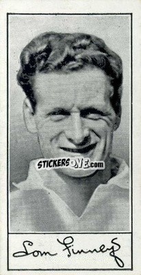 Sticker Tom Finney - Famous Footballers (A4) 1956
 - Barratt & Co.
