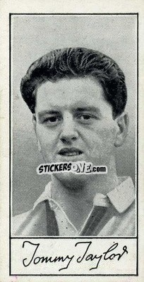 Sticker Tommy Taylor - Famous Footballers (A4) 1956
 n. 35 - Barratt & Co.
