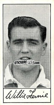 Sticker Willie Fernie - Famous Footballers (A4) 1956
 - Barratt & Co.
