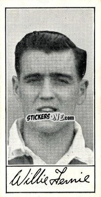 Sticker Willie Fernie - Famous Footballers (A4) 1956
 n. 10 - Barratt & Co.
