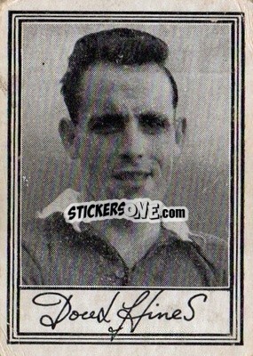 Sticker Derek Hines - Famous Footballers (A3) 1955
 - Barratt & Co.
