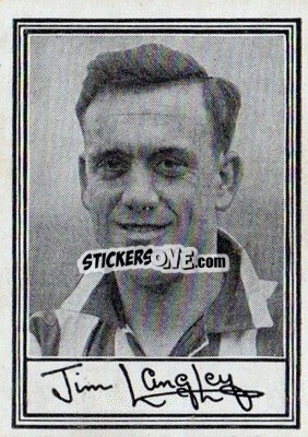 Sticker Jim Langley - Famous Footballers (A3) 1955
 n. 17 - Barratt & Co.
