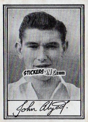 Sticker John Atyeo - Famous Footballers (A3) 1955
 - Barratt & Co.

