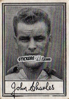 Cromo John Charles - Famous Footballers (A3) 1955
 - Barratt & Co.
