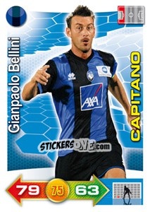 Sticker Gianpaolo Bellini (Capitano) - Calciatori 2011-2012. Adrenalyn XL n. 2 - Panini