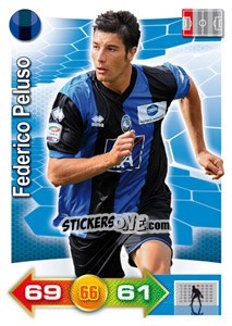 Sticker Federico Peluso - Calciatori 2011-2012. Adrenalyn XL n. 3 - Panini