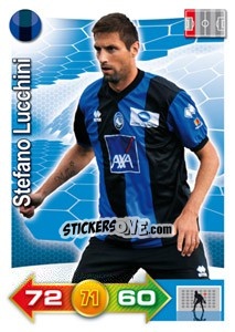 Sticker Stefano Lucchini - Calciatori 2011-2012. Adrenalyn XL n. 4 - Panini