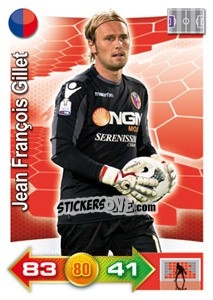 Cromo Jean François Gillet - Calciatori 2011-2012. Adrenalyn XL - Panini