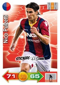 Figurina Nico Pulzetti - Calciatori 2011-2012. Adrenalyn XL - Panini