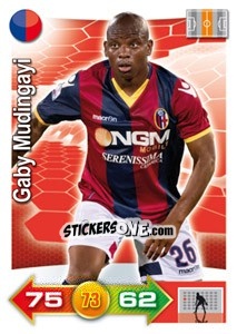 Cromo Gaby Mudingayi - Calciatori 2011-2012. Adrenalyn XL - Panini