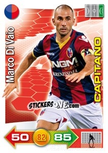 Sticker Marco Di Vaio (Capitano) - Calciatori 2011-2012. Adrenalyn XL n. 30 - Panini
