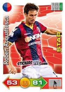 Sticker Robert Acquafresca - Calciatori 2011-2012. Adrenalyn XL - Panini