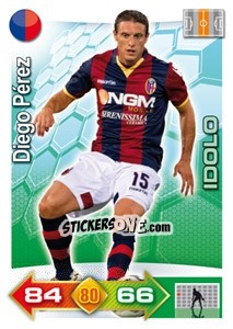 Cromo Diego Pérez - Calciatori 2011-2012. Adrenalyn XL - Panini