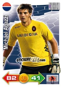 Cromo Michael Agazzi - Calciatori 2011-2012. Adrenalyn XL - Panini