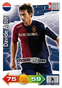 Cromo Davide Astori - Calciatori 2011-2012. Adrenalyn XL - Panini