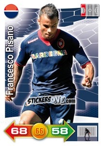 Sticker Francesco Pisano - Calciatori 2011-2012. Adrenalyn XL n. 39 - Panini