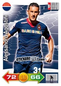 Figurina Alessandro Agostini - Calciatori 2011-2012. Adrenalyn XL - Panini