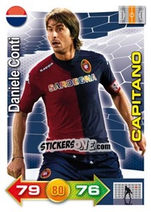 Figurina Daniele Conti (Capitano) - Calciatori 2011-2012. Adrenalyn XL - Panini