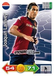 Sticker Joaquín Larrivey - Calciatori 2011-2012. Adrenalyn XL - Panini