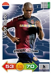 Sticker Victor Ibarbo - Calciatori 2011-2012. Adrenalyn XL n. 47 - Panini