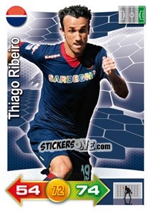 Sticker Thiago Ribeiro - Calciatori 2011-2012. Adrenalyn XL n. 48 - Panini