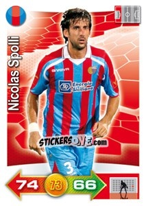 Sticker Nicolas Spolli - Calciatori 2011-2012. Adrenalyn XL - Panini