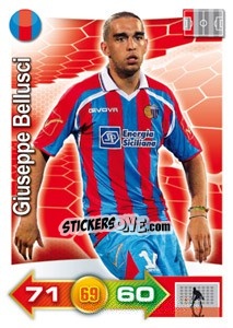 Figurina Giuseppe Bellusci - Calciatori 2011-2012. Adrenalyn XL - Panini