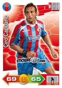 Sticker Ciro Capuano - Calciatori 2011-2012. Adrenalyn XL n. 57 - Panini