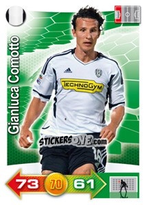 Figurina Gianluca Comotto - Calciatori 2011-2012. Adrenalyn XL - Panini