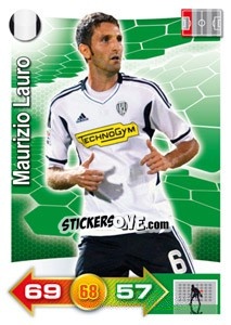 Figurina Maurizio Lauro - Calciatori 2011-2012. Adrenalyn XL - Panini