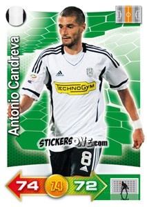 Sticker Antonio Candreva - Calciatori 2011-2012. Adrenalyn XL - Panini