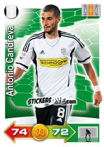 Sticker Antonio Candreva - Calciatori 2011-2012. Adrenalyn XL n. 79 - Panini