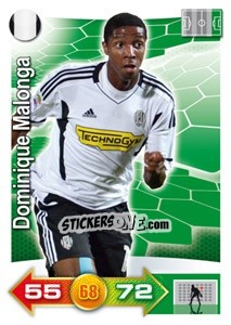 Sticker Dominique Malonga - Calciatori 2011-2012. Adrenalyn XL - Panini