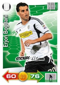 Sticker Erjon Bogdani - Calciatori 2011-2012. Adrenalyn XL n. 81 - Panini