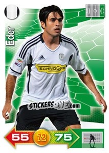 Figurina Eder - Calciatori 2011-2012. Adrenalyn XL - Panini