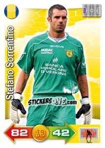 Cromo Stefano Sorrentino - Calciatori 2011-2012. Adrenalyn XL - Panini