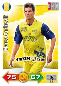 Cromo Marco Andreolli - Calciatori 2011-2012. Adrenalyn XL n. 91 - Panini