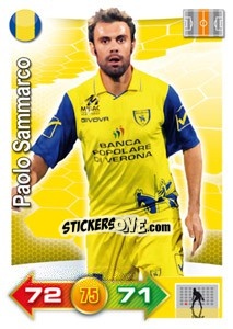 Cromo Paolo Sammarco - Calciatori 2011-2012. Adrenalyn XL n. 95 - Panini