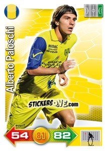 Cromo Alberto Paloschi - Calciatori 2011-2012. Adrenalyn XL n. 98 - Panini