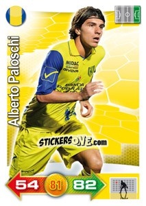 Figurina Alberto Paloschi - Calciatori 2011-2012. Adrenalyn XL - Panini