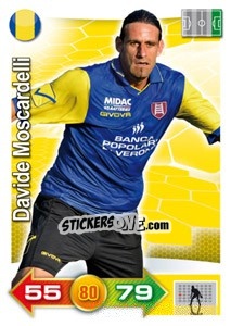 Cromo Davide Moscardelli - Calciatori 2011-2012. Adrenalyn XL n. 99 - Panini
