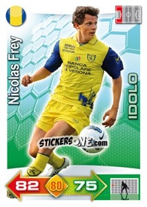 Cromo Nicolas Frey - Calciatori 2011-2012. Adrenalyn XL n. 101 - Panini