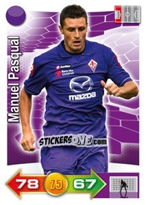 Sticker Manuel Pasqual - Calciatori 2011-2012. Adrenalyn XL - Panini