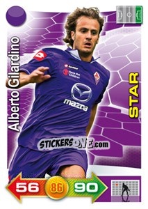Sticker Alberto Gilardino - Calciatori 2011-2012. Adrenalyn XL n. 117 - Panini