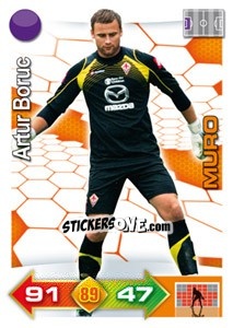 Sticker Artur Boruc - Calciatori 2011-2012. Adrenalyn XL - Panini