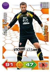 Sticker Artur Boruc - Calciatori 2011-2012. Adrenalyn XL n. 120 - Panini